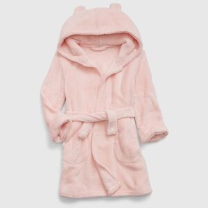 Fuzzy toddler baby gap bath robe